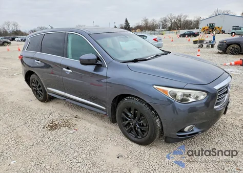 2013 Infiniti Jx35 z USA, uszkodzony, nr VIN 5N1AL0MM6DC306077